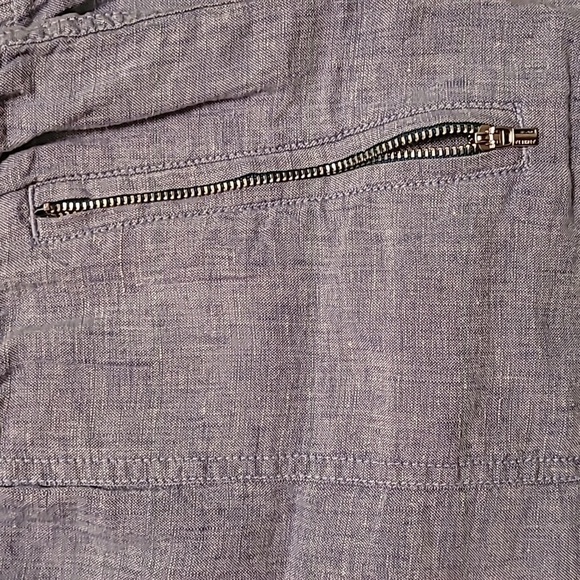 Athleta Cabo Wide Leg Linen Pants in Light Blue - 18 - Picture 5 of 9